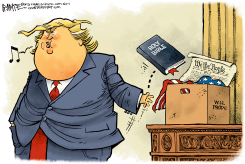 TRUMP PROPS by Rick McKee