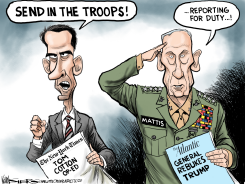 COTTON VS MATTIS by Kevin Siers