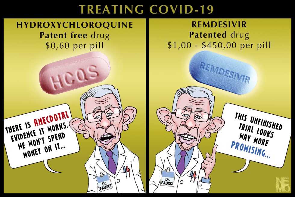 Hydroxychloroquine VS Remdesivir