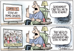 STAY HOME by Joe Heller
