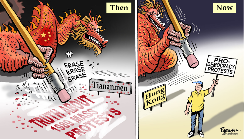 Tiananmen and Hong Kong