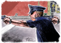 POLICE BRUTALITY by Guy Parsons
