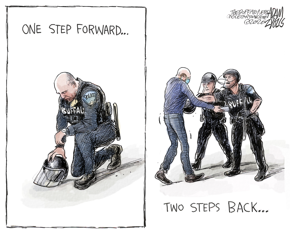 Policing the protests