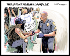 KNEELING IS HEALING by J.D. Crowe