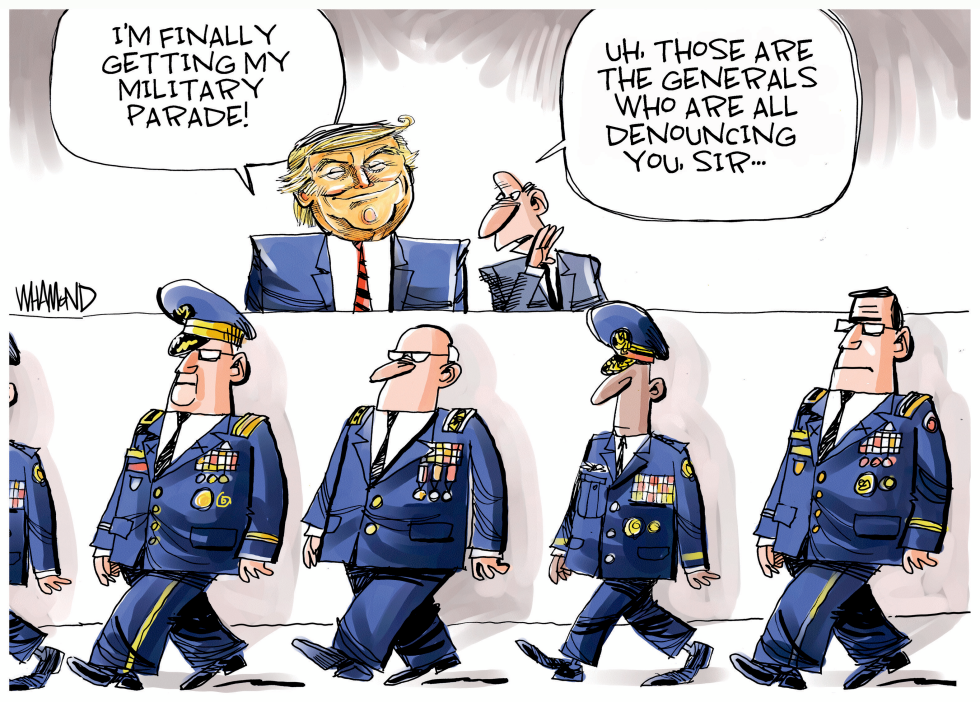 Trump gets his military parade