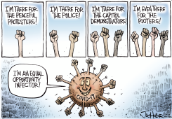 EQUAL OPPORTUNITY by Joe Heller