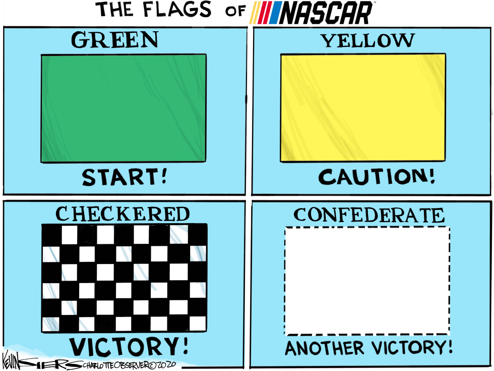 Nascar cuts Confederate flag