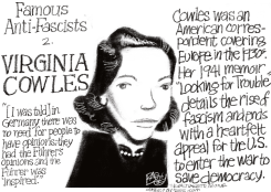 VIRGINIA COWLES by Pat Bagley