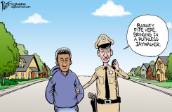 JAYWALKING IN TULSA by Bruce Plante