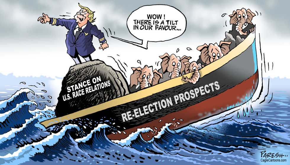 Trump stance on race