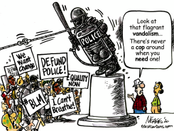 DEFUND POLICE by Steve Nease