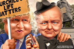 CHURCHILL'S LIFE MATTERS by Bart van Leeuwen