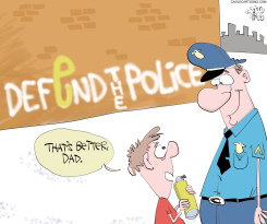 DEFEND THE POLICE by Gary McCoy
