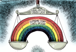 EQUAL JUSTICE by Joe Heller