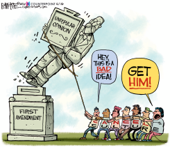 CANCEL CULTURE by Rick McKee