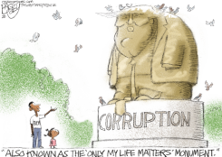 MONUMENTAL CORRUPTION by Pat Bagley