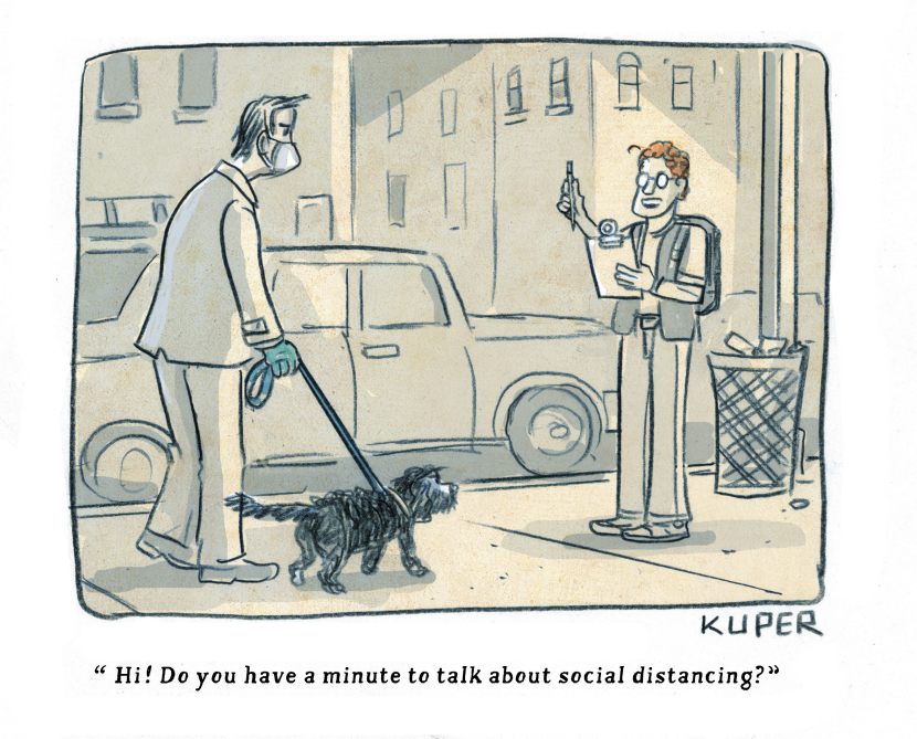 Talk about Social Distancing?
