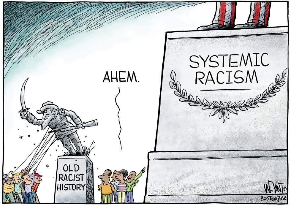 Toppling Statues Leaves the Biggest Monument Standing: Systemic Racism