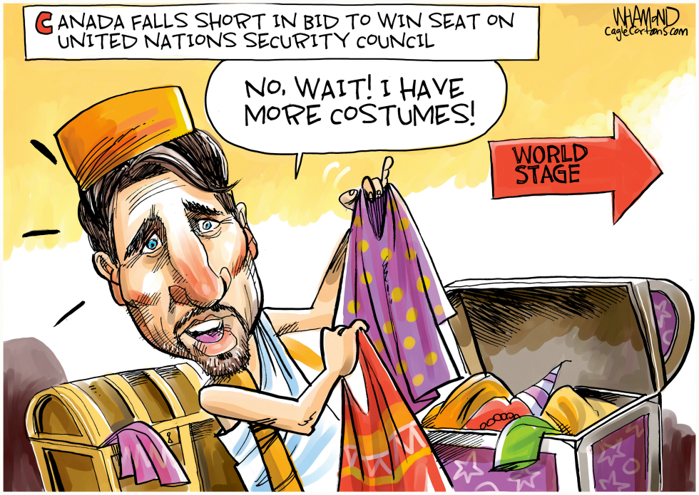 Trudeau fails to win UN seat
