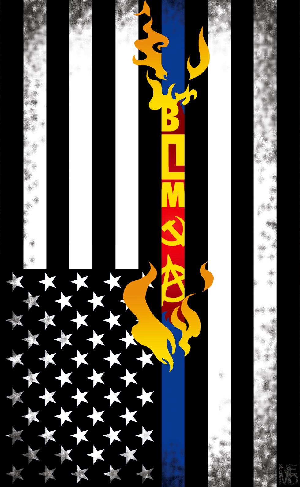 Blue Line in Distress