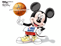 NBA REOPEN by Bill Day