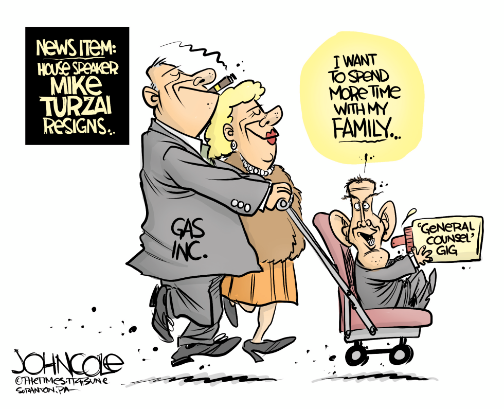 LOCAL PA -- Mike Turzai's new gig