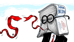 JOHN BOLTON by Emad Hajjaj