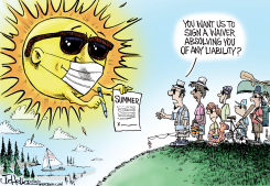 SUMMER WAIVER by Joe Heller