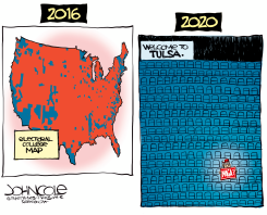TRUMP TULSA RALLY TURNOUT by John Cole