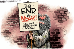THE END IS NEAR by Rick McKee