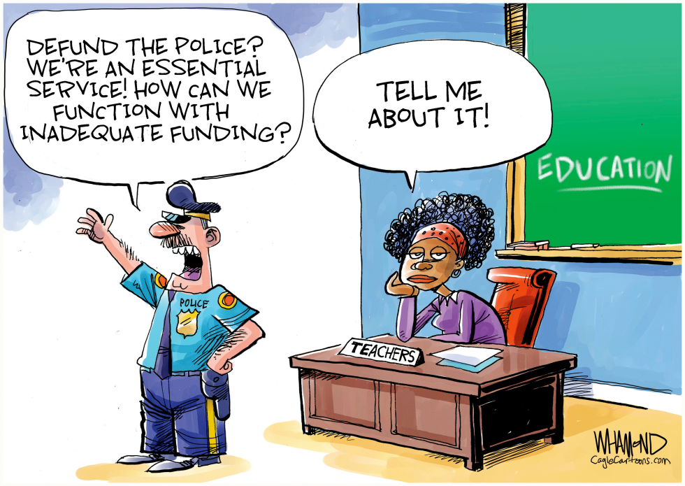 Defunding is nothing new