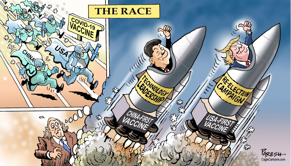 US and China on vaccine