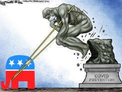 PANDEMIC PREVENTION PUSHBACK by Kevin Siers