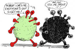 COVID RACISM by Randall Enos