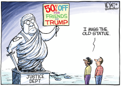 BARRED JUSTICE by Christopher Weyant