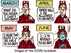 LOCKDOWN STAGES by Steve Nease