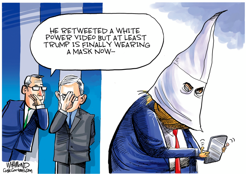 Trump unmasked