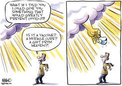 MASKS: A MIRACLE CURE by Dave Whamond