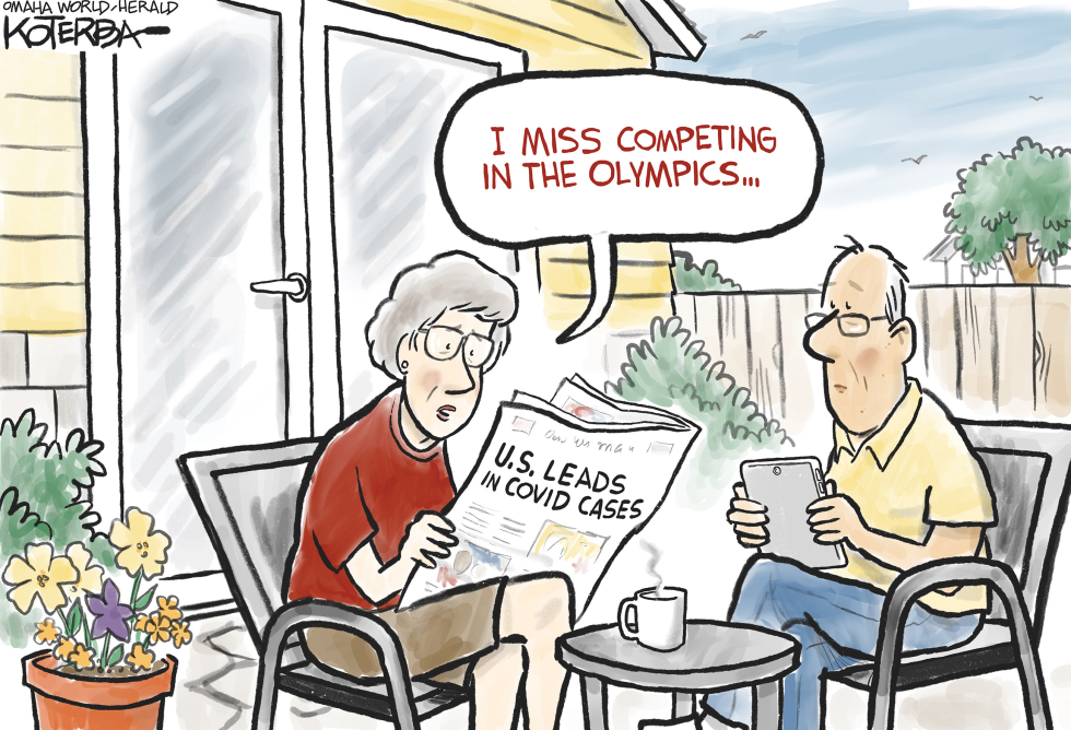 U.S. Leads in COVID not Olympics