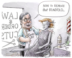 BARRBER BILL by Adam Zyglis