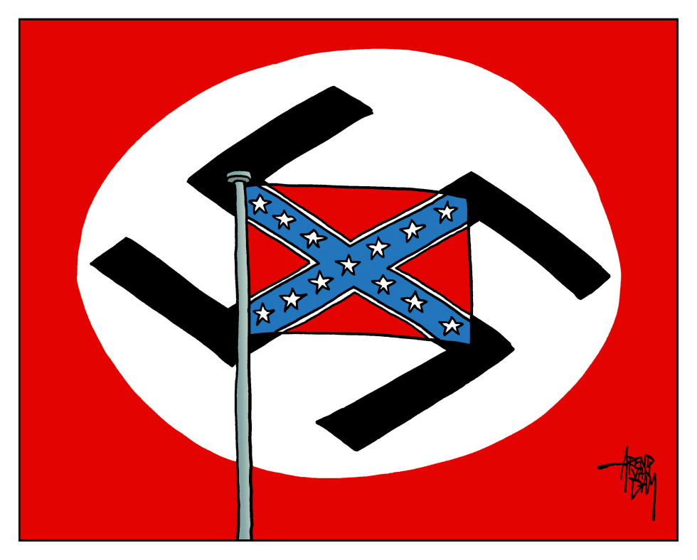 CONFEDERATE FLAG by Arend van Dam