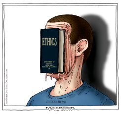 FACEBOOK IN TROUBLE by Joep Bertrams