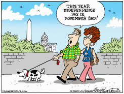 INDEPENDENCE DAY 2020 by Bob Englehart