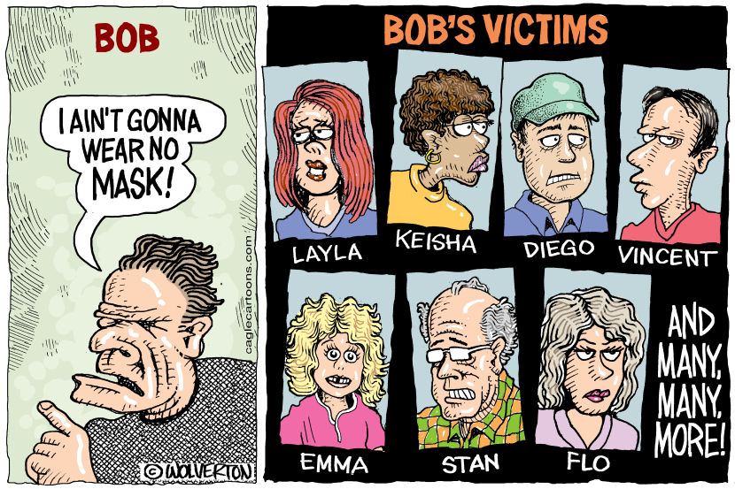 Maskless Bob