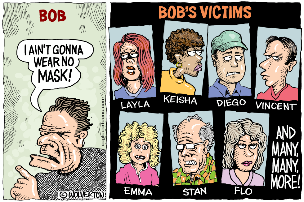 Maskless Bob