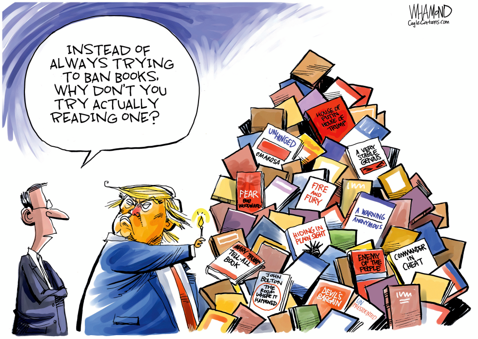 Trump tell-all books
