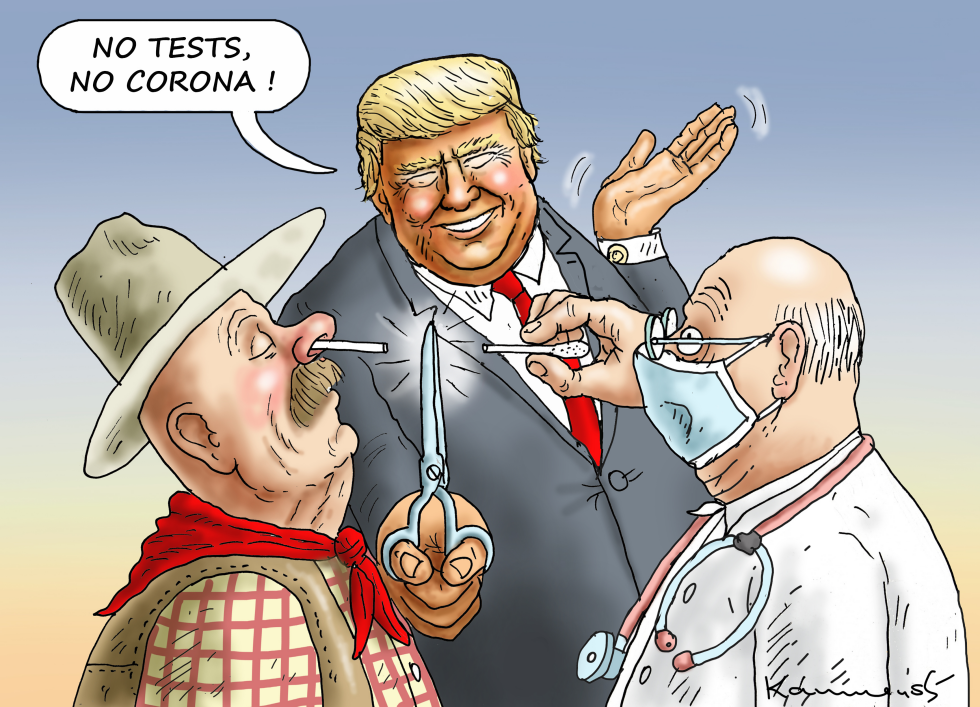 No Tests, No Corona