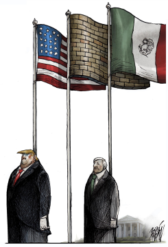 STATE VISIT by Angel Boligan