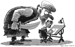 OVER THE CARTOONISTS SHOULDER by Daryl Cagle