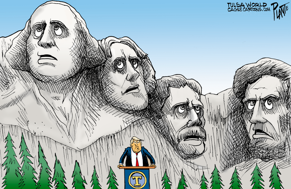 Trump speaks at Mt. Rushmore